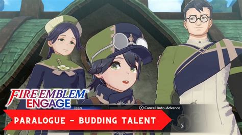 Fire Emblem Engage Gameplay Walkthrough Paralogue Budding Talent