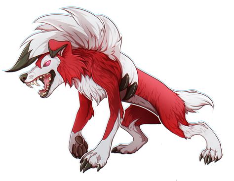 Lycanroc Midnight Form By Badass Doctor R Pokemon