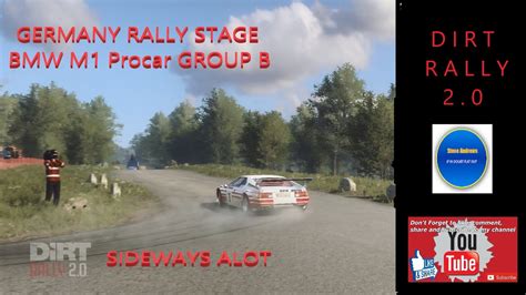 DiRT Rally 2 0 BMW M1 Procar GROUP B Germany Rally Stage HD1080