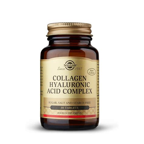 Solgar Collagen Hyaluronic Acid Complex 30 Tablets A Moore And Co