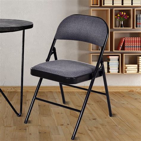 Costway Fabric Padded Folding Chair And Reviews Wayfair Canada