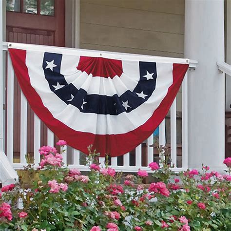 Domqga Garden America Flag American Garden Flagpole Usa Fan Flag