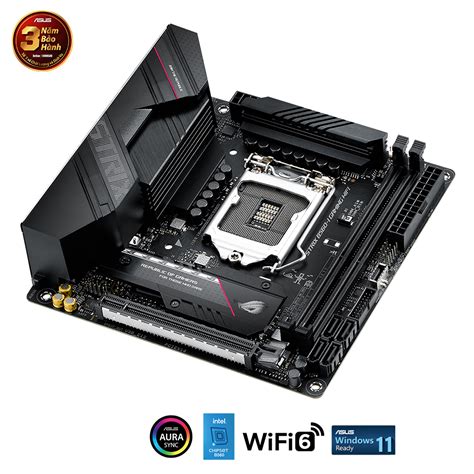 Mainboard Asus Rog Strix B560 I Gaming Wifi Đen Chính Hãng Trả Góp 0