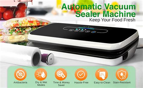 Nutrichef Foodsavor Vacuum Sealer Automatic Vacuum Air Sealing System