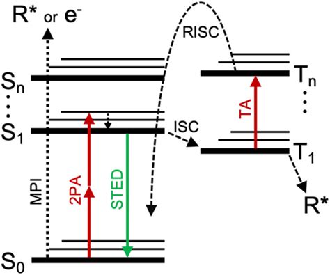 Simplified Jablonski Diagram Of Possible Photoinitiator Transitions