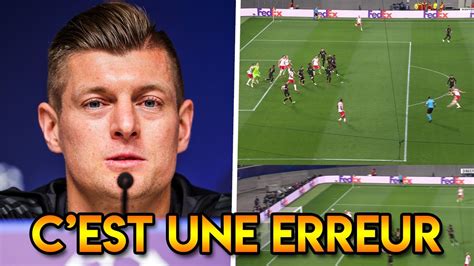 Le Real Madrid Est Avantag Par L Arbitrage Kroos Prend Sa Retraite