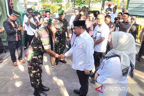 Kunjungan Perdana Ke Kotim Danrem Tegaskan Netralitas TNI Dalam Pemilu