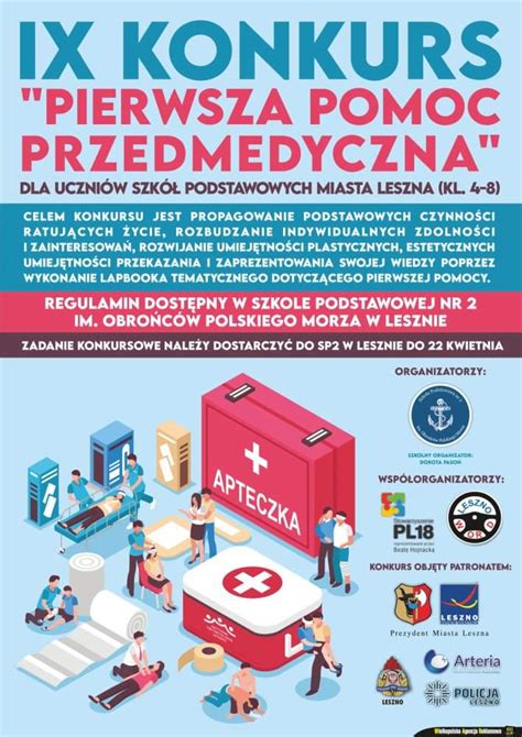 IX konkurs Pierwsza pomoc przedmedyczna dla uczniów szkół