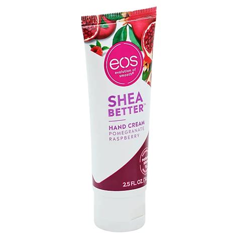 Eos Shea Better Hand Cream Pomegranate Raspberry 2 5 Fl Oz Safeway