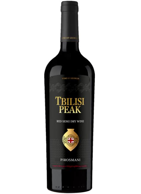 TBILISI PEAK SEMI DRY RED PIROSMANI 0 75L Partner Center