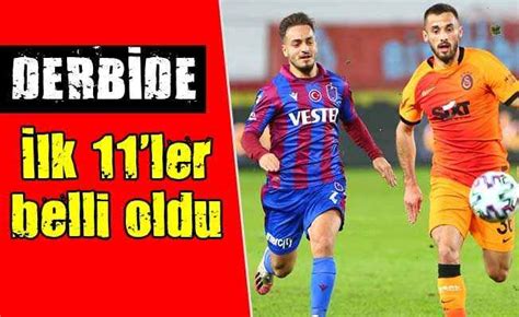 İlk 11 ler belli oldu Trabzon Haber Trabzon Son dakika Haber