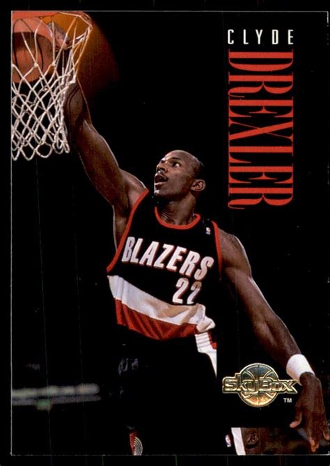 1994 95 Skybox Clyde Drexler Portland Trail Blazers 134 EBay