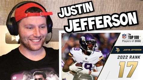 Rugby Player Reacts To Justin Jefferson Minnesota Vikings Wr 17 Nfl