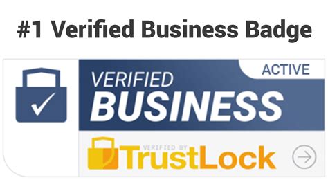 Verified Business Trust Badge Trust Lock