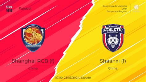 Shanghai Rcb F X Shaanxi F Na Super Liga De Mulheres