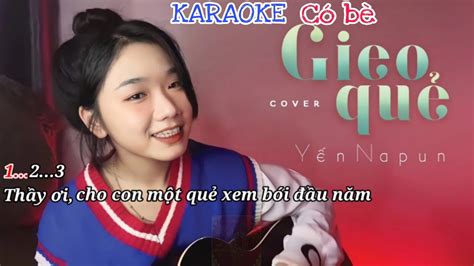 Karaoke Gieo Quẻ Hoàng Thùy Linh And Đen Beat Guitar YẾn Napun Youtube