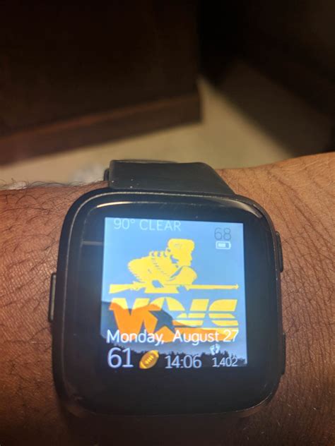 I made a Fitbit watchface for the Maker watchface. : r/ockytop