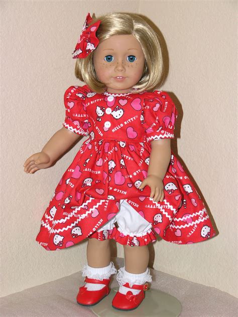 American Girl Doll Clothes Kit Molly 18 inch Dress