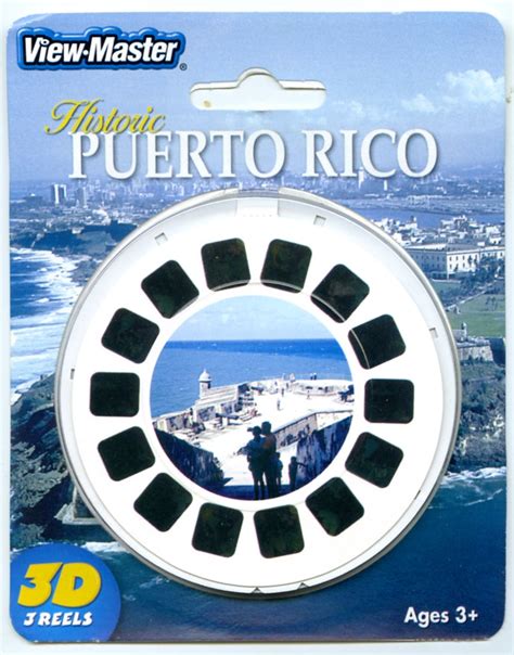 Historic Puerto Rico 3 Reel Viewmaster Pack Berezin 3d Gear