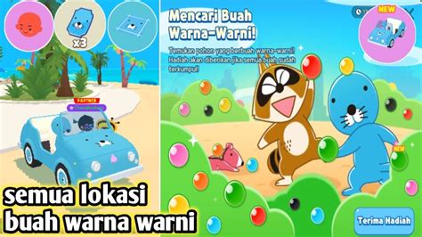 Play Together Semua Lokasi Quest Buah Warna Warni Event Bonobono YouTube