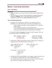 Bishopjenny Casestudy Docx Nhm Module Case Study Worksheet