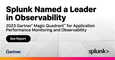 Splunk Named A Leader In The Gartner Magic Quadrant For Security The