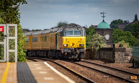 Colas Class 67s Nos 67023 And 67027 At Mansfield Station O Flickr