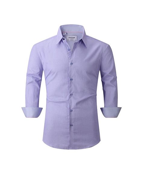 Duchamp London Mens Textured Dot Dress Shirt Macys