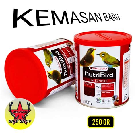 Jual Nutribird Nutri Bird Uni Komplet Versele Laga Kemasan Gram Dan