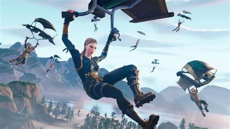 Fortnite Le Red Ploiement Du Planeur Est De Retour Dans La Mise