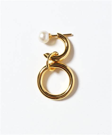 Maria Blackマリアブラック Anita Pearl Earring Gold Roop Tokyo