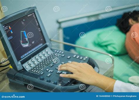 Echocardiography Ultrasound Machine Stock Photo Image Of Doctor