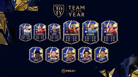 Fifa Toty Svelato Il Team Of The Year Fifaultimateteam It