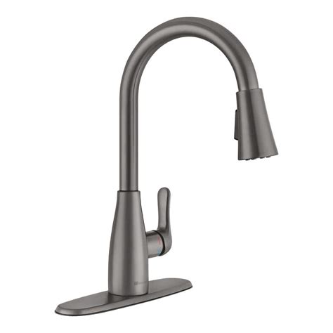 Glacier Bay Mckenna Single Handle Pull Down Sprayer Kitchen Faucet In