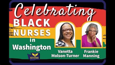 Celebrating Black Nurses In Wa February Nd Wednesday Speaker