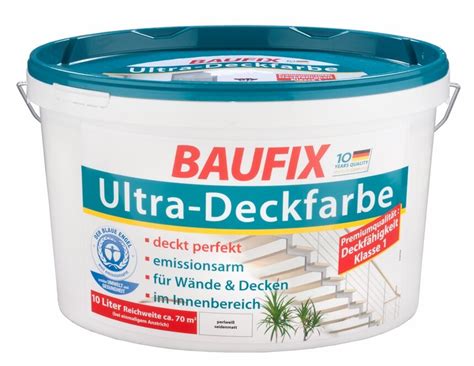 Test Baufix Ultra Deckfarbe Stiftung Warentest