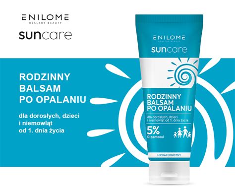 Enilome Healthy Beauty Suncare Rodzinny Balsam Po Opalaniu Z 5 D