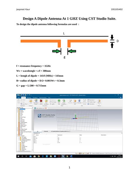 Design Dipole Antenna Using Cst Design Talk