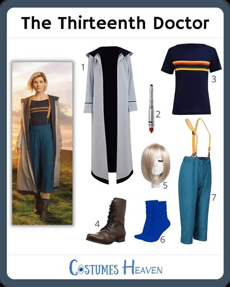 The Thirteenth Doctor Costume For Cosplay & Halloween 2024