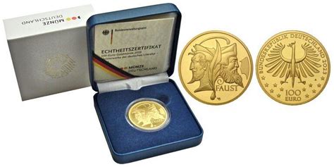 Euro Gold Faust Brd Muenzenladen De