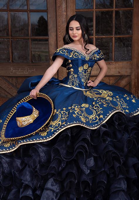 Blue Charro Quinceanera Dresses Artofit