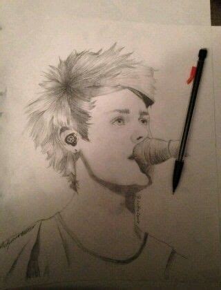 Pin By Melz On Seconds Of Summer Fan Drawing Cool Drawings Drawings