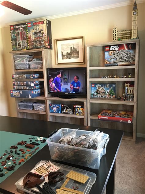 I Finally Got Organized And Set Up A Lego Room In My House Now I Can