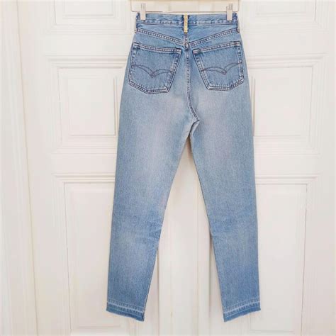 Vintage 90s Replay 401 High Rise Jeans Reworked Slim Depop