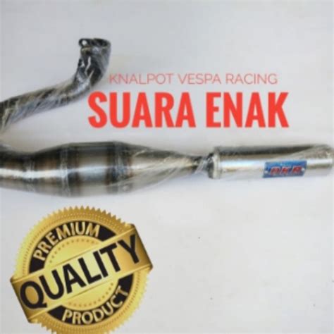 Jual Knalpot Motor Vespa Racing Kiri Shopee Indonesia