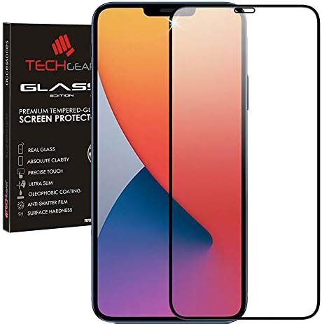 TECHGEAR 3D GLASS Edition For IPhone 12 Mini FULL Screen Adhesion