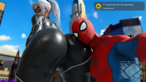 Black Cat Nude Mod Spider Man Remastered Pc Gameplay Youtube