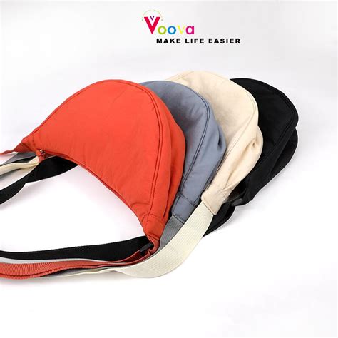 Jual Voova Tas Selempang Bahu Kanvas Tas Selempang Wanita Shoulder