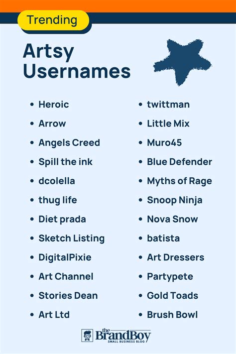 Artsy Usernames 600 Catchy And Cool Names Yamisuke