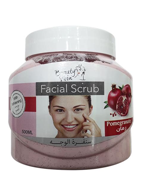 Buy Beauty Skin Pomegranate Facial Scrub 500ml Online In Uae Sharaf Dg